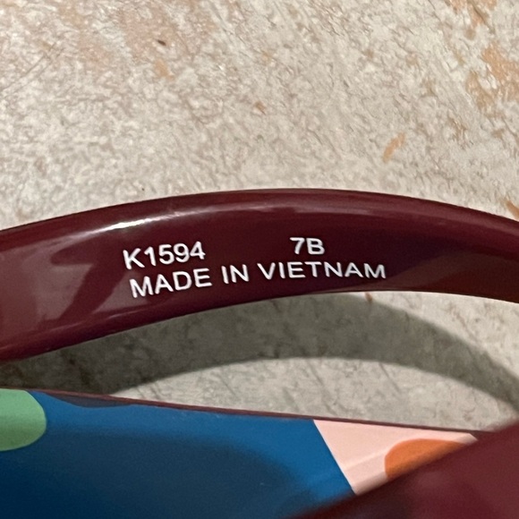 Kate Spade Rio Platform Flip Flop Fruit Pattern Sandals Size 7 - Picture 9 of 9